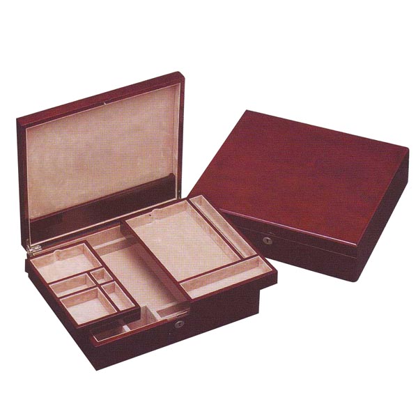 Business collector case Compartment for letterhead envelops,pens eraser,clip,note-pads,  B1350: Jewellery gift boxes