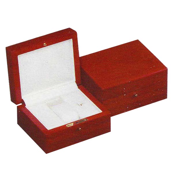 Watch box with lock,  W1160130: Wood watch box