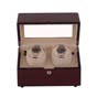 Wood watch cases,Double watch winder 71102