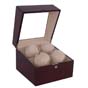 Wood watch boxes,Quad automatic watch winder 71104