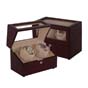 Wood watch cases,Double watch winder 71202