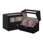Wood watch cases,Double automatic watch winder 71202
