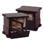 Wood watch boxes,Double watch winder 81102