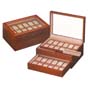 Awatchwinder 12 Watches in a tray+12 Watches in a drawer Additional space for ring,cufflink and pens C124 photo