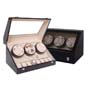 Watch winder reviews,Six watch winders with 8 watch cases TWB206